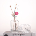 Customized Big Belly Round Shaped Clear Empty Glass Reed Diffuser Bottle